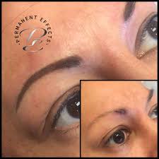 eyebrows permanent effects