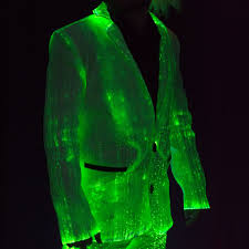 Led Light Up Fiber Optic Suit Jacket Tryptix Fashion