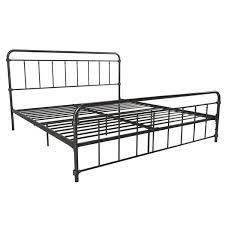 dhp wallace metal bed king 46 in x
