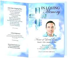Free Funeral Cards Obituary Card Template Funeral Service Books