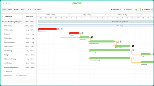 Gantt Chart Software For Project Based Businesses Paymo