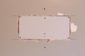 How To Repair Drywall Patch A Hole In