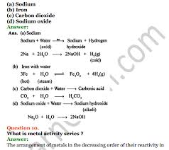 Selina Concise Chemistry Class 8 Icse