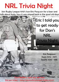 You can use this swimming information to make your own swimming trivia questions. Nrl Trivia Night 4th Nov Special Footy Cards Of Players Attending Discount Nrl General Discussion Ozcardtrader