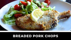 crispy breaded pork chops weekend at