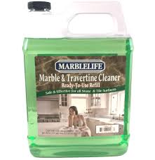 marblelife marble travertine cleaner refill gallon