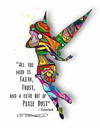 Check out our pixie dust quotes selection for the very best in unique or custom, handmade pieces from our shops. Fashion Pop Art Print Inspirational Tinkerbell Quote Faith Trust Pixie Dust Ebay