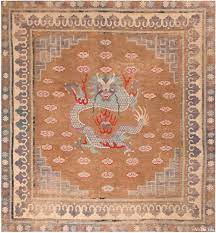 antique dragon design mongolian rug