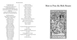 Stay together with mary's rosary. Printable Rosary Pamphlets Catholicism
