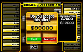 The other four choices were $50k, $7500, $500, and $100 or something like that. Deal Or No Deal 2 Kostenloses Online Spiel Funnygames