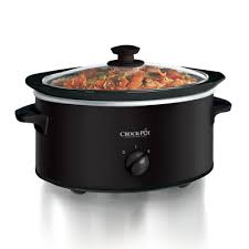 Crock pots are not automatic food cookers user interaction is needed to turn it on or off, much like a stove. Crock Pot 3qt Oval Manual Slow Cooker Black 3730 B Crock Pot Canada