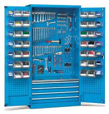 power tools display storage cabinet