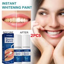 2x teeth whitening gel brush instant
