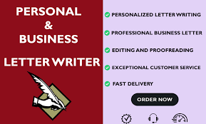 write personal or business letter for
