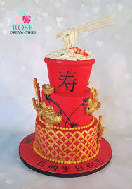Traditionally, chinese people don't attach much attention to their birthdays until they reach a certain age. Chinese Birthday Cake Chinese Birthday Chinese Cake Cake