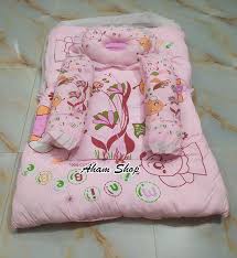 Newborn Combo Bedding Set Pink