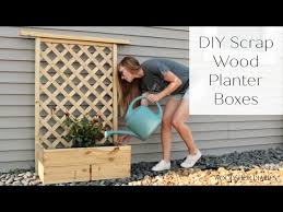 Diy Planter Box With Trellis An Easy 4