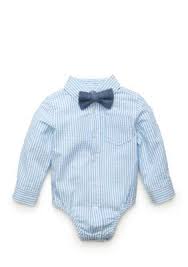 Nursery Rhyme Striped Shirt With Bow Tie Products