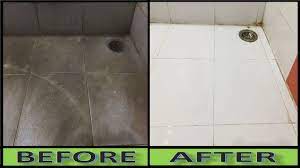 how to clean dirty white tiles to make