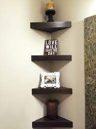 Wooden Corner Shelves Design Ideas On
