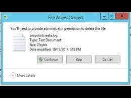 It will not let me delete the file and says i need admin permissions to do so, i switch to admin account and it says i need my normal user permissions to delete. Cannot Delete Files Folders Or Icons In Windows 10 Solved
