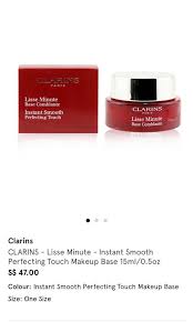 clarins lisse minute base comblante 4ml