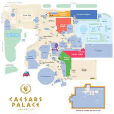 caesars palace property map