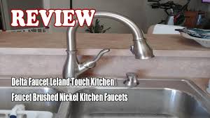 delta faucet leland touch kitchen