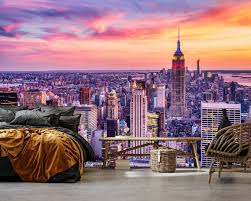 Pink Nyc Wallpaper Skyline New York