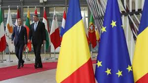 Romanian president klaus iohannis, whose country holds the rotating eu presidency, said president klaus iohannis said wednesday he hadn't received required proof that adina florea didn't. Klaus Iohannis Uber Hermannstadt Nach Brussel Euractiv De
