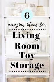 ideas for living room toy storage