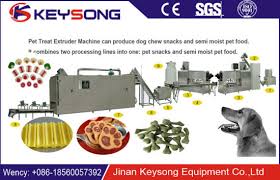 China Fully Automatic Dog Food Snack Chewing Gum Making