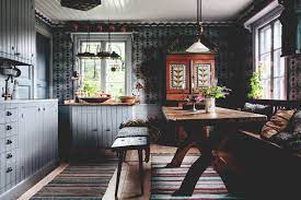 a traditional swedish farmhouse homes