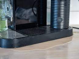 why is my nespresso machine leaking a