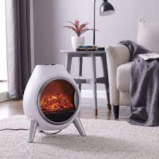 Electric Fireplace Fire Wood Flame