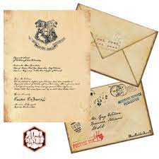 free printable hogwarts invitation