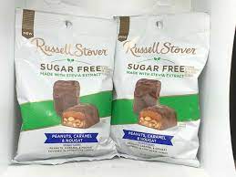 2 russell stover sugar free peanuts