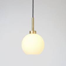 Simple Modern Glass Ball Pendant Lamp From Balance Lamp For Sale At Pamono