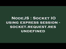 nodejs socket io using express