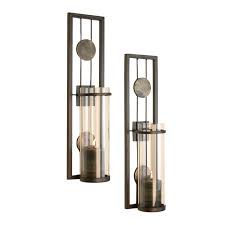 metal wall sconce candle holder