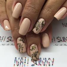 See a recent post on tumblr from @victoriasnails about beige nails. Nail Art 3160 Best Nail Art Designs Gallery Bestartnails Com Gold Nail Art Beige Nail Art Minimalist Nail Art