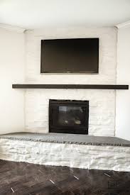 German Schmear Stone Fireplace Taryn