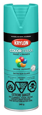 Krylon Paint Spray Sat Sea Glass 12oz