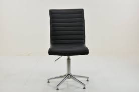 Shop our best selection of office chairs without wheels to reflect your style and inspire your home. Ripple Black Swivel Office Chair No Wheels