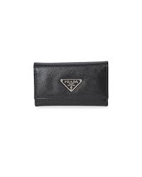 Prada Saffiano Leather 6 Key Case In