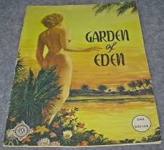 garden of eden 1954 souvenir