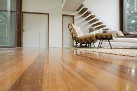 Brown Engineered Wooden Flooring For