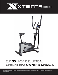eu150 hybrid elliptical upright bike