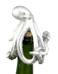 Lsarts Wine Bottle Stopper Octopus