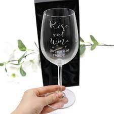 Personalised 350ml Wine Glass Laser